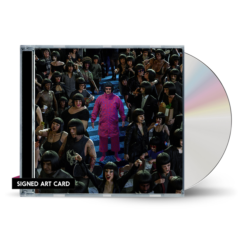 Oliver Tree Alone In A Crowd Signed Art Card CD