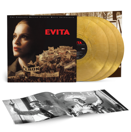 Evita: The Complete Motion Picture Soundtrack (3LP Exclusive Gold Vinyl) | Madonna