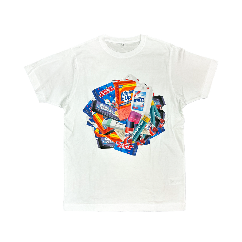 Gallagher Squire Album Cover White T-Shirt | Liam Gallagher and John Squire