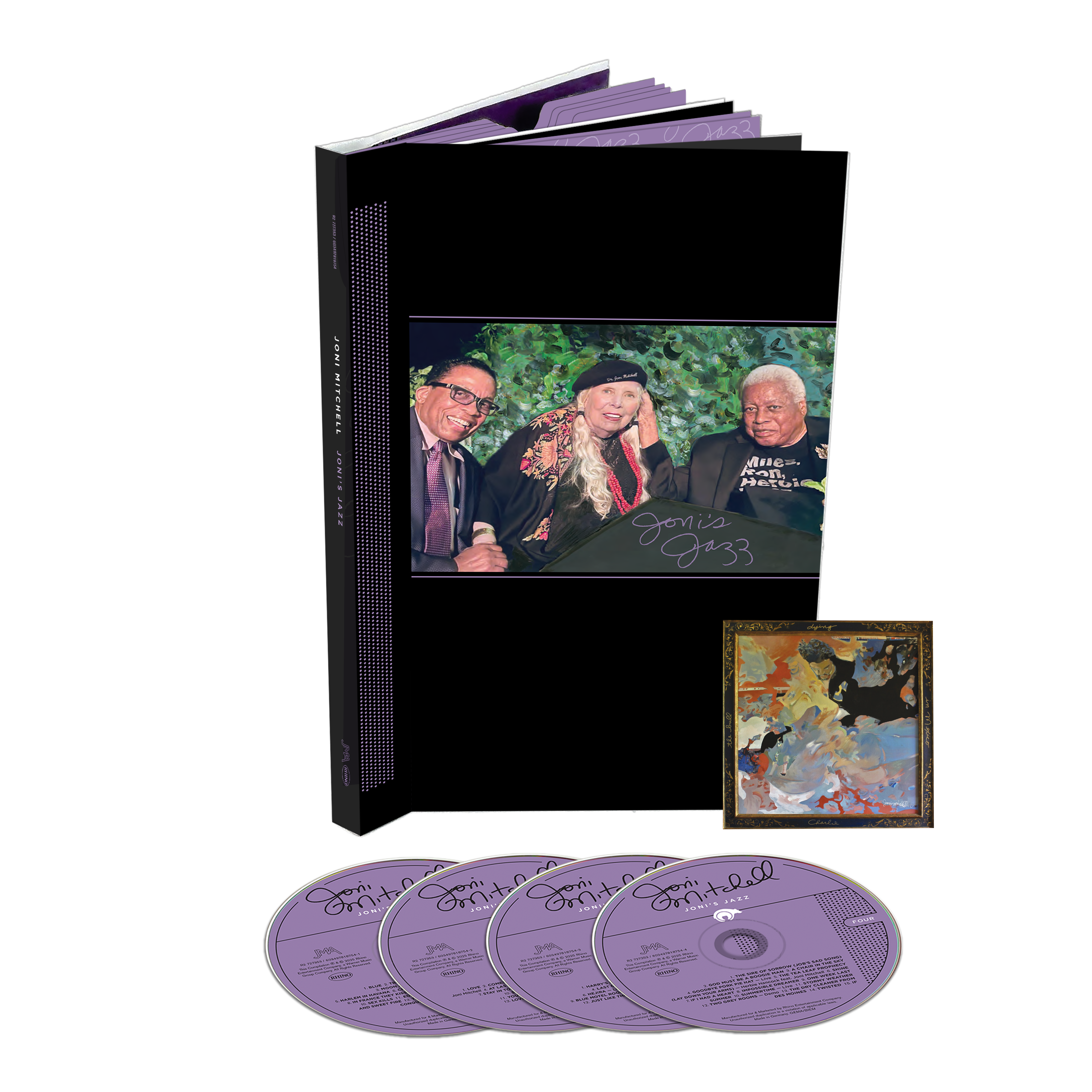 Joni's Jazz [4CD] with Free Artprint | Joni Mitchell – Warner