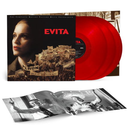 Evita: The Complete Motion Picture Soundtrack (3LP Red Vinyl) | Madonna