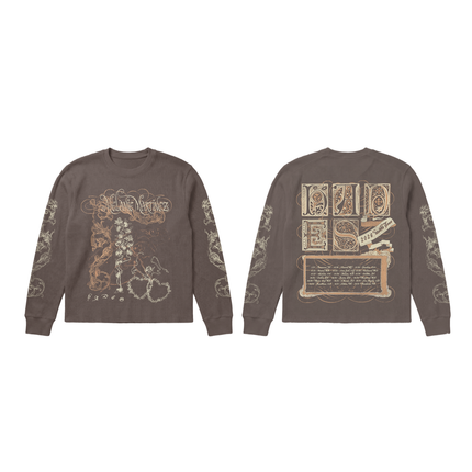 Hades Story Book Brown Thermal Long Sleeve | Melanie Martinez