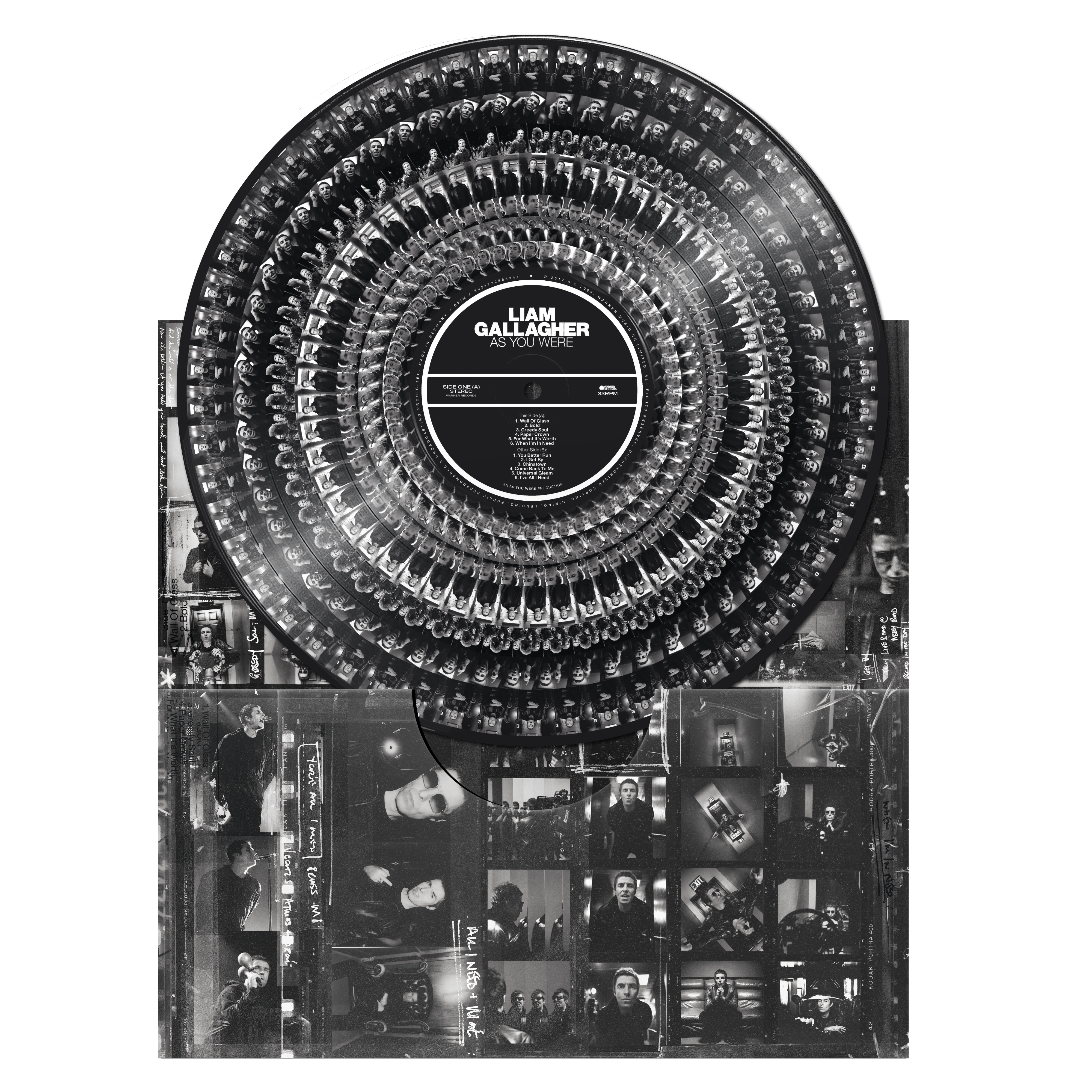 As You Were (Limited Edition Zoetrope Vinyl) | Liam Gallagher