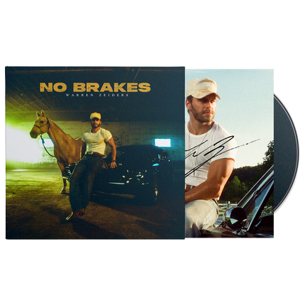 No Brakes Signed CD | Warren Zeiders