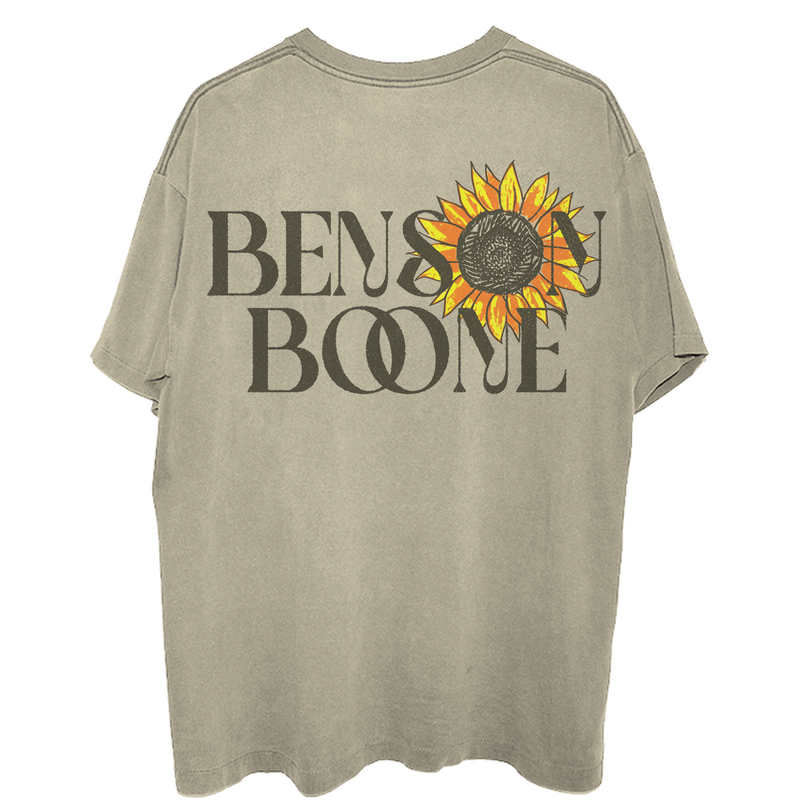 Sunflower Sand Tee | Benson Boone Back