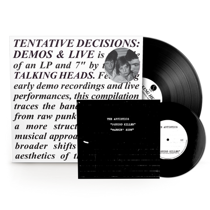 Tentative Decisions: Demos & Live (1LP + 7" Vinyl) | Talking Heads