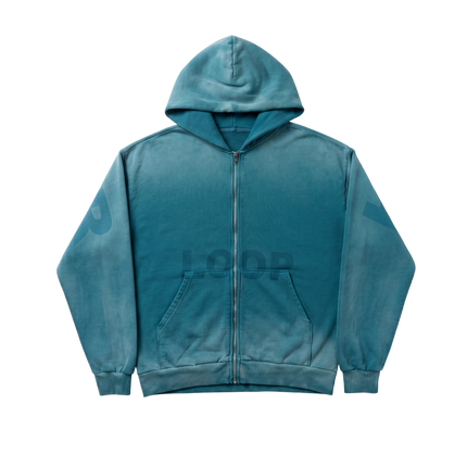 Kidsuper Teal Zip-Up | Ed Sheeran