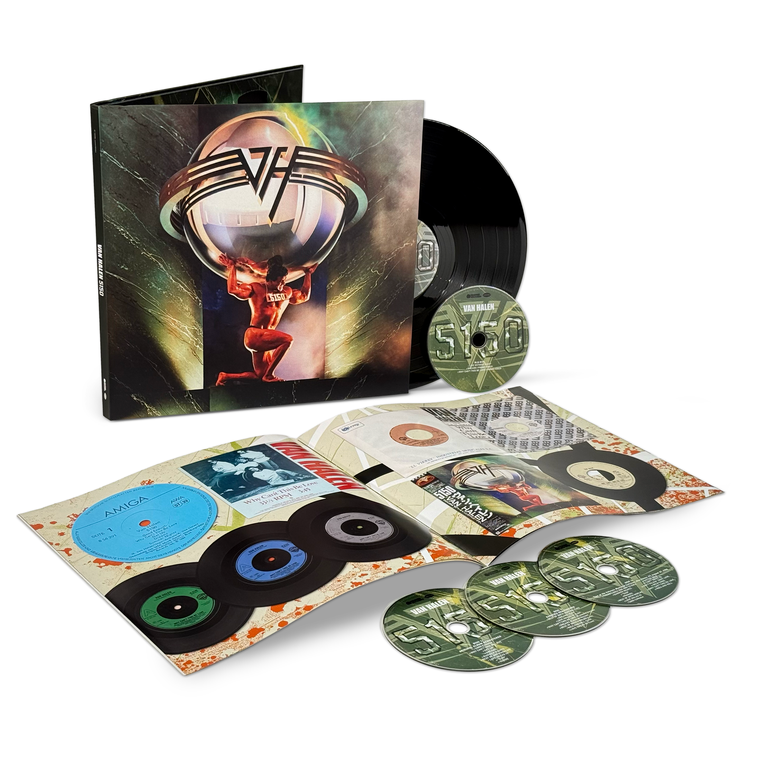 VAN HALEN 5150 エクスパンデッドエディション 3CD1LP1BR 5150 (Expanded Edition) 1LP/3CD/Blu-ray | Van Halen – Warner Music