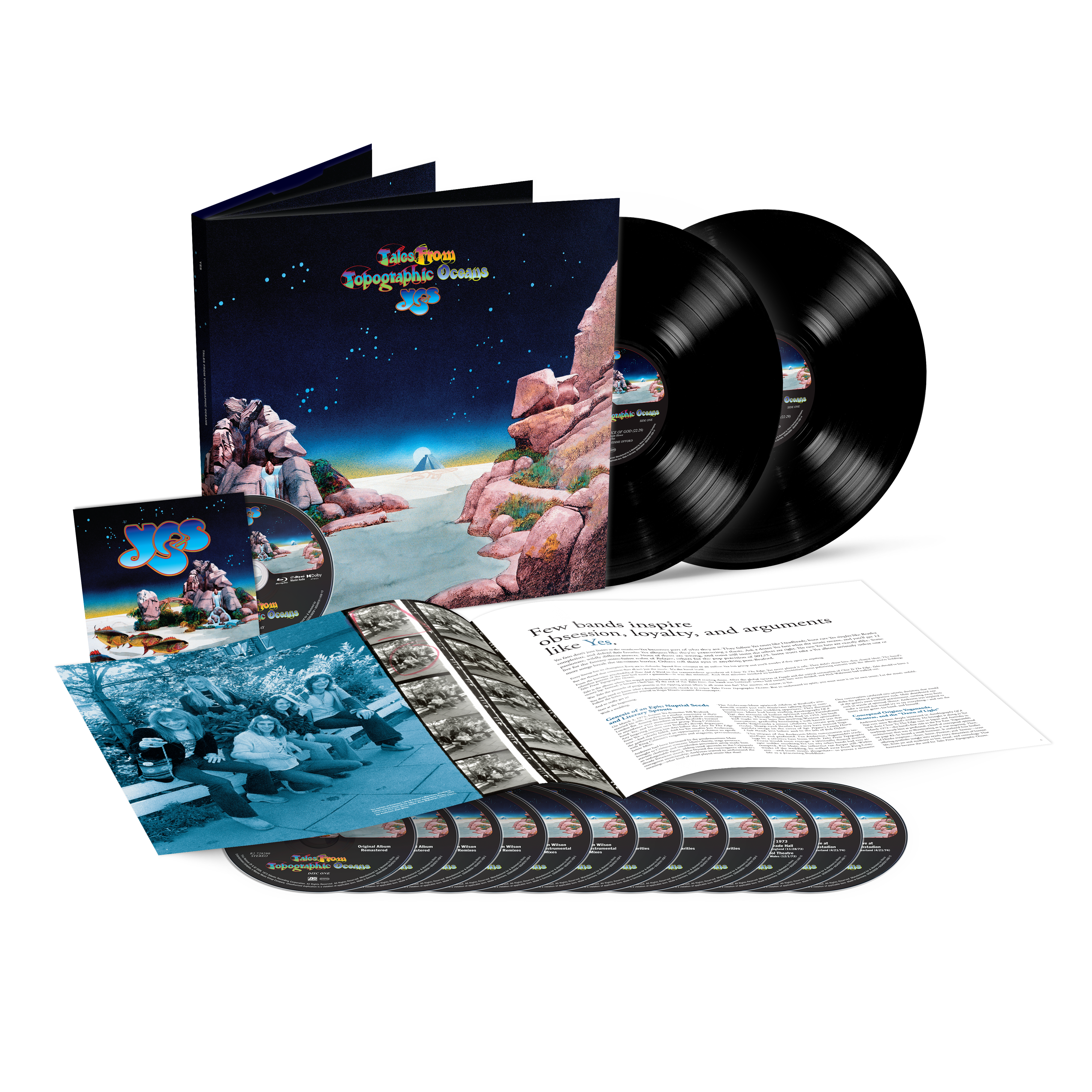 洋楽 Tales from Topographic Oceans 3CD+Bluray Tales from Topographic Oceans (Super Deluxe Edition) Box Set | Yes