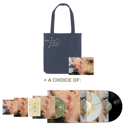 Florescence Tote Blue with Choice of Music & Signed Art Card