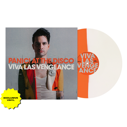 Viva Las Vengeance Tangerine/White Half/Half Vinyl