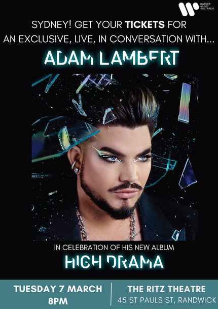 In Conversation with Adam Lambert + Digital Download