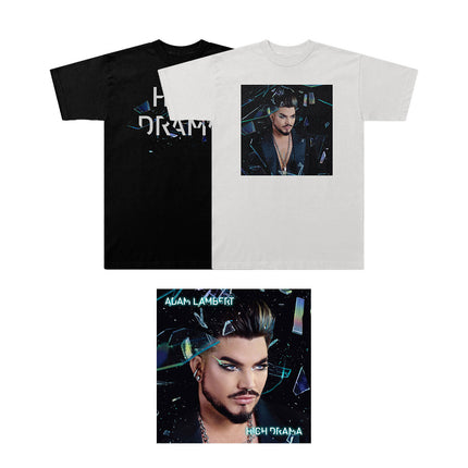 Adam Lambert High Drama Digital Album + T-Shirt