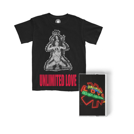 Red Hot Chili Peppers Unlimited Love Cassette + T-Shirt Bundle