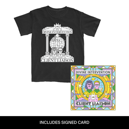 Divine Intervention CD + T-Shirt Bundle (Includes Signed Card)