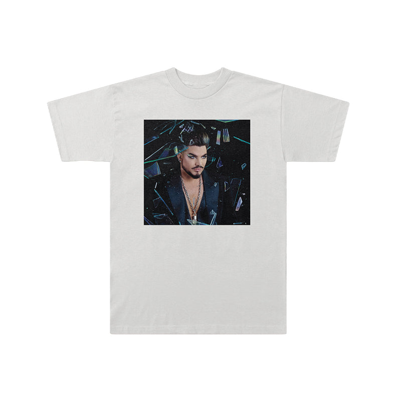 Adam Lambert High Drama Photo T-Shirt White