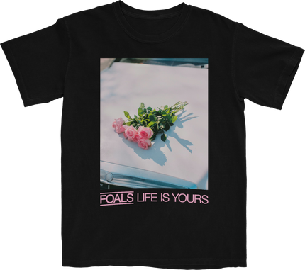 Foals LIFE IS YOURS T-shirt Black