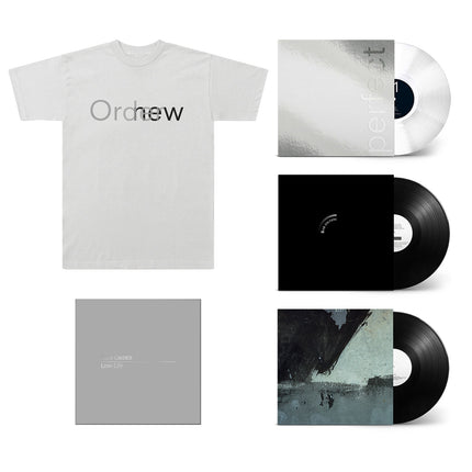New Order Low-Life Definitive Edition + Singles + White T-Shirt