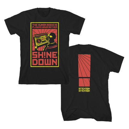 Shinedown - Boombox Humanity T-Shirt