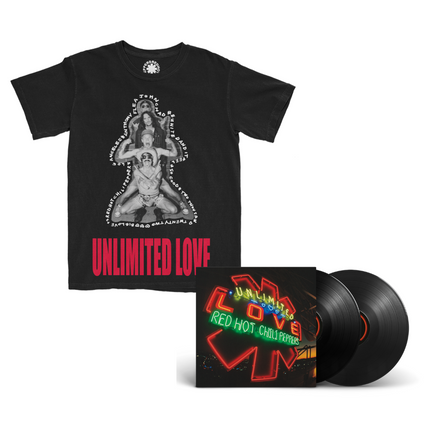 Red Hot Chili Peppers Unlimited Love Standard Vinyl + T-Shirt Bundle