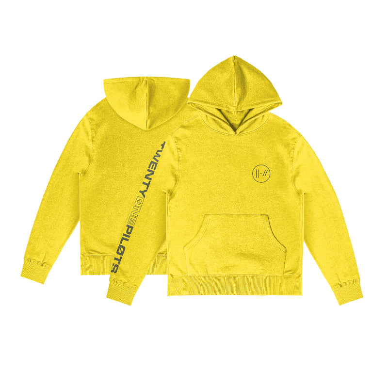 Embroidered Logo Hoodie (Yellow)