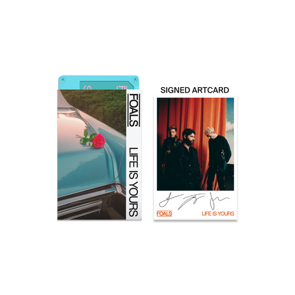 LIFE IS YOURS Turquoise Cassette (Includes Signed Artcard)