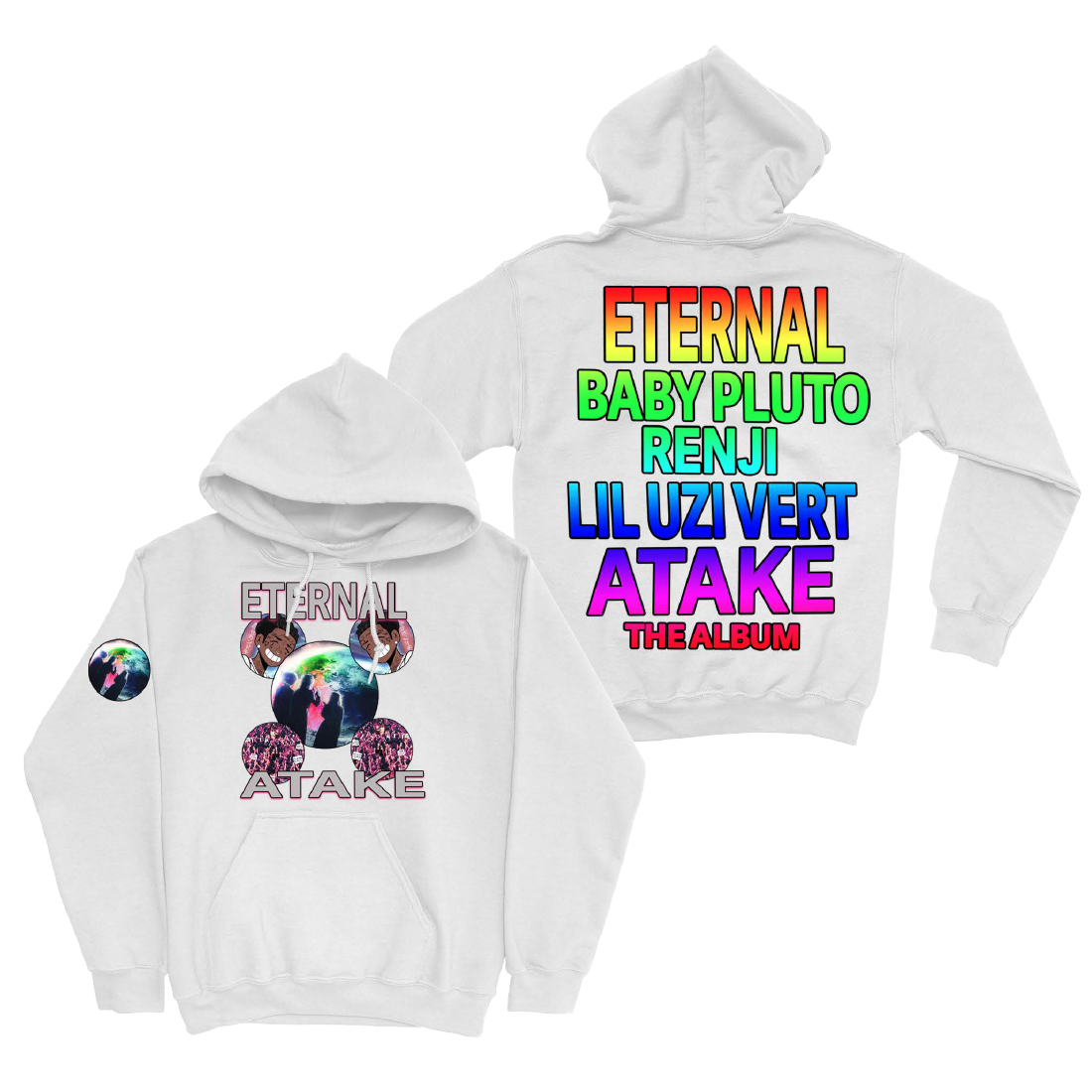 Eternal Atake Lil Uzi Vert Hoodies Eternal Atake Globes Hoodie Lil