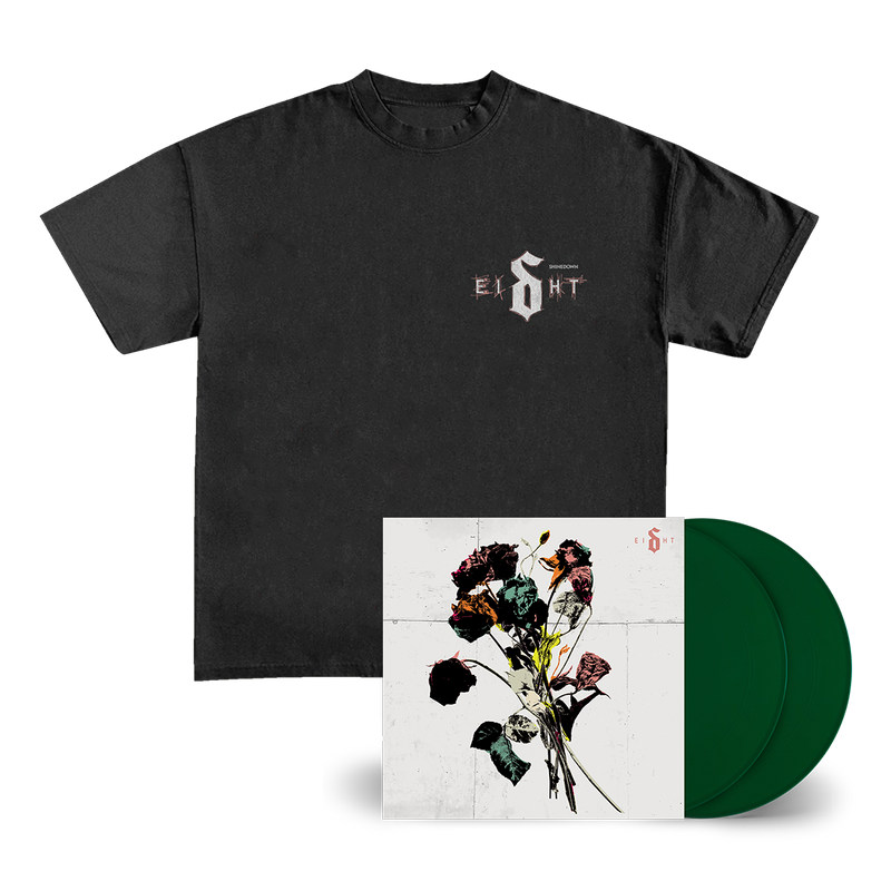 EI8HT - T-Shirt & Vinyl with Signed Artcard | Shinedown
