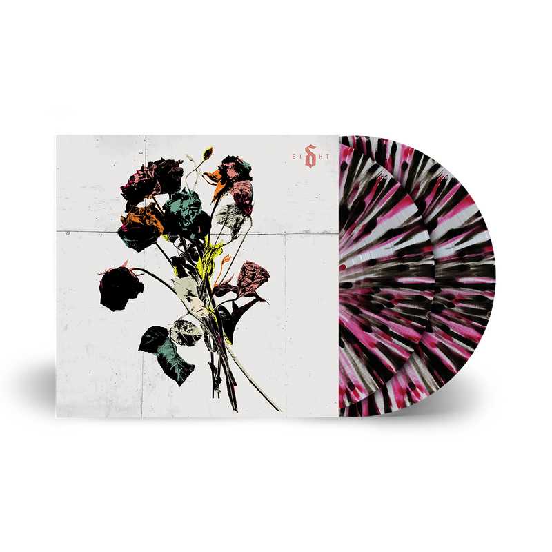 EI8HT - Pink/Black/White Splatter Vinyl (Webstore Exclusive) | Shinedown