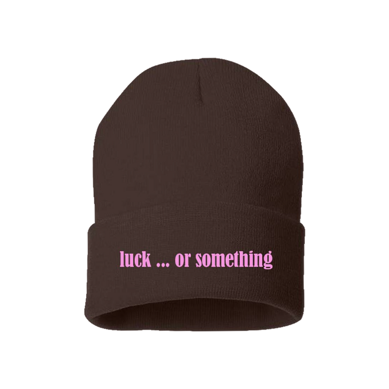 luck ... or something beanie | Hilary Duff