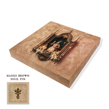 Hades Brown Sigil Enamel Pin + CD Box Set | Melanie Martinez
