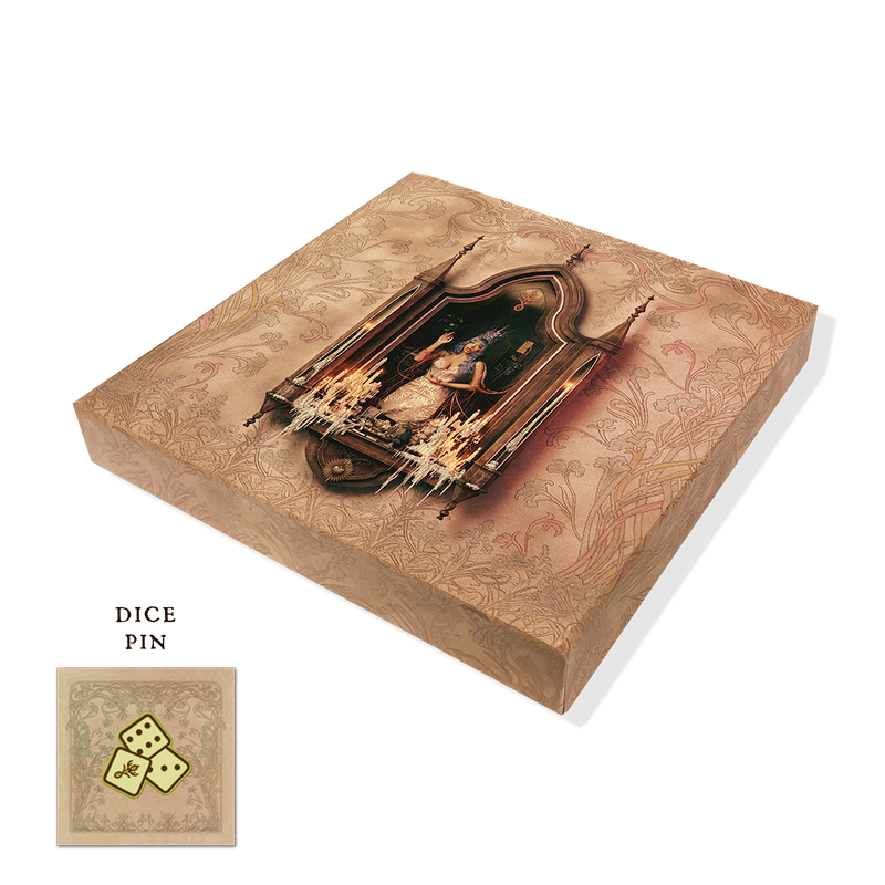 Dice Enamel Pin + CD Box Set | Melanie Martinez