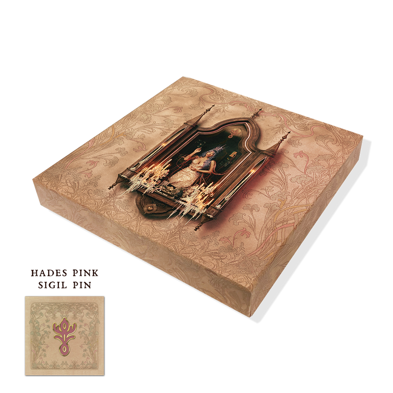 Hades Pink Sigil Enamel Pin + CD Box Set | Melanie Martinez