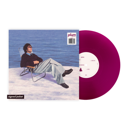 plum - signed velvet plum vinyl | Josh Conway