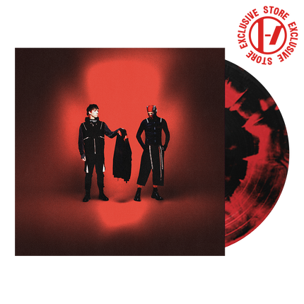 BREACH LIMITED EDITION BLACK AND RED INKSPILL VINYL | Twenty One Pilots
