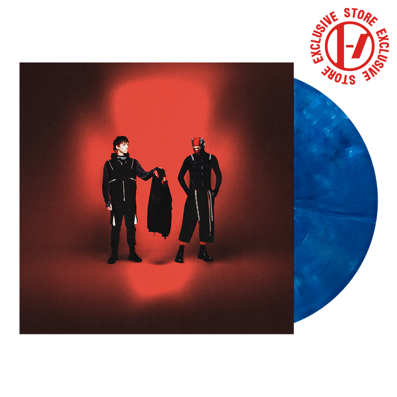 Breach Faces T-Shirt + Blue Inferno Vinyl Fanpack