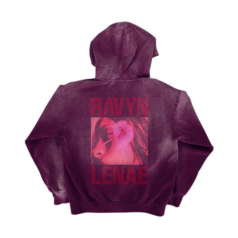 Fan Pack - Blue Island - Translucent Milky Clear Vinyl & Ravyn Lenae Zip Hoodie | Rayvn Lenae