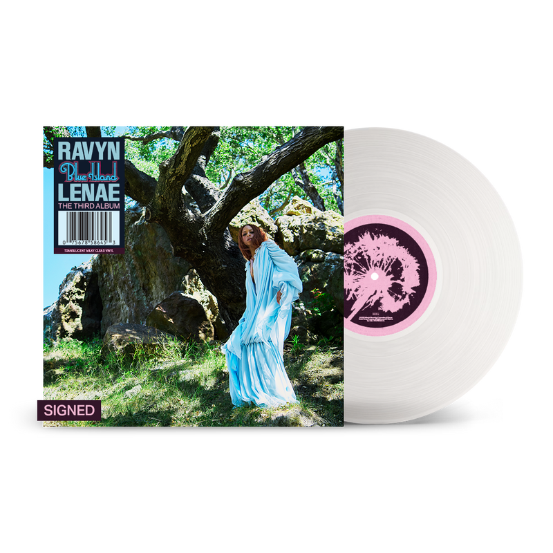Blue Island - Signed Translucent Milky Clear Vinyl (Webstore Exclusive) | Rayvn Lenae