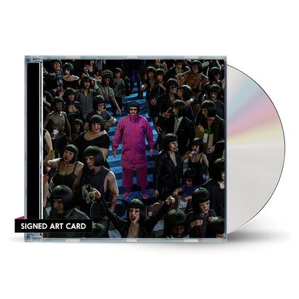 Oliver Tree Alone In A Crowd Signed Art Card CD