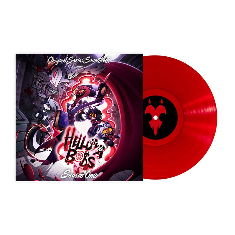 Helluva Boss: Season 1 (Original Sountrack) Imp Red Clear Vinyl