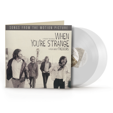 When You're Strange (Songs From The Motion Picture) Crystal Clear 2LP | The Doors