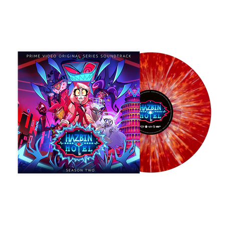 Hazbin Hotel: Season Two (Original Soundtrack) Hazbin Splatter Vinyl