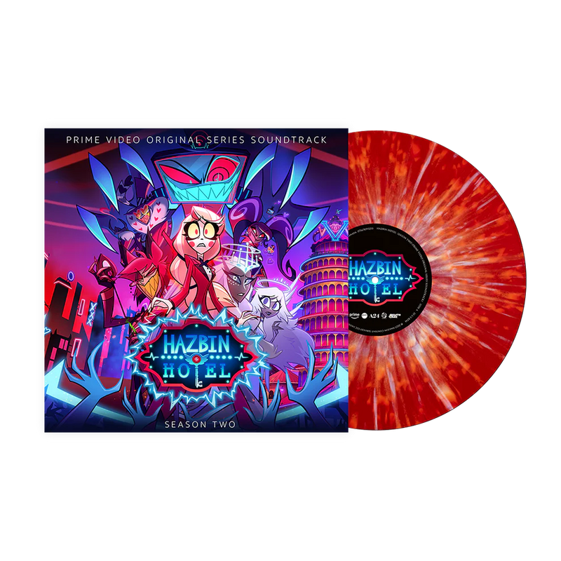 Hazbin Hotel: Season Two (Original Soundtrack) Hazbin Splatter Vinyl