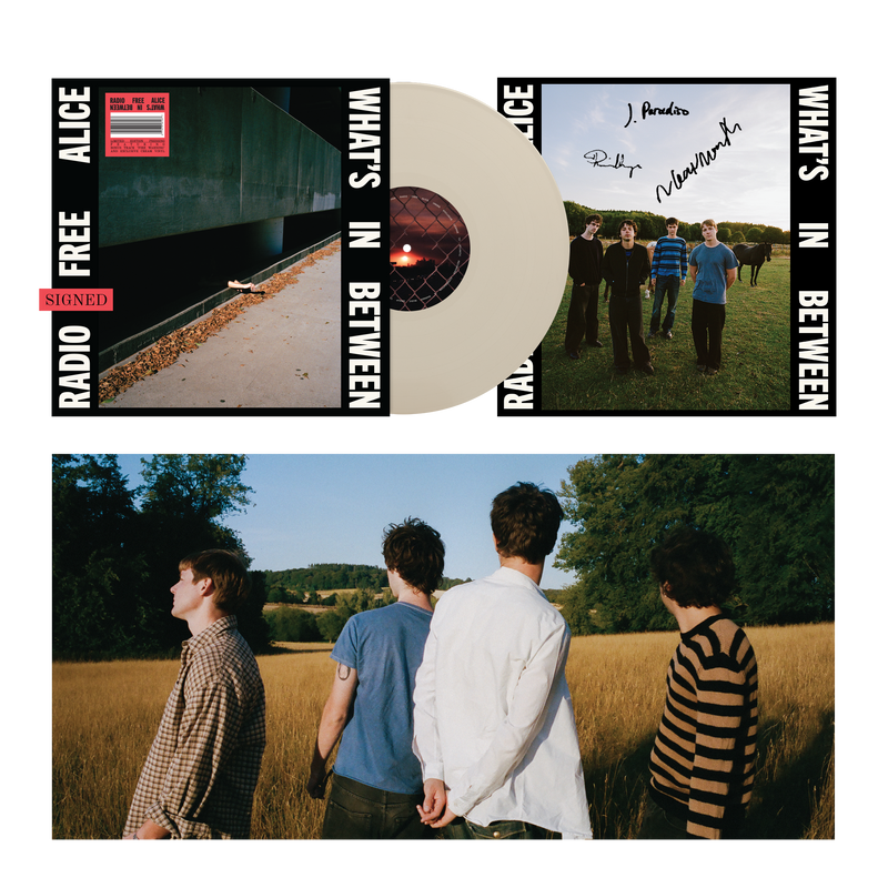 What’s In Between - Limited Edition Signed Cream Vinyl | Radio Free Alice