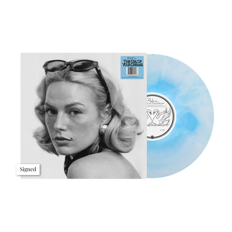 The Girl Of Your Dreams - Signed Limited Edition Blue & White Swirled Vinyl | Ashe