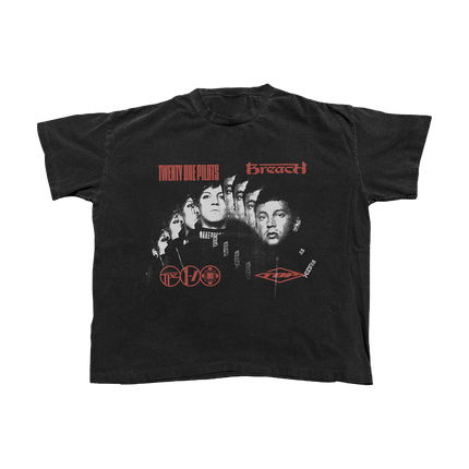 BREACH FACES T-SHIRT | Twenty One Pilots