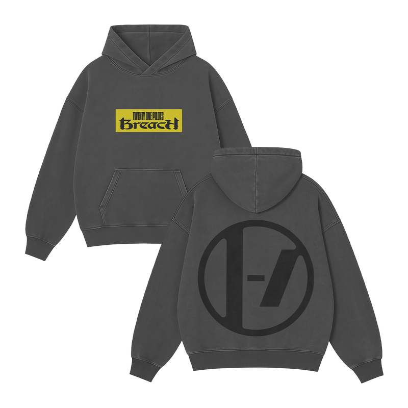Breach Icon Logo Hoodie | Twenty One Pilots