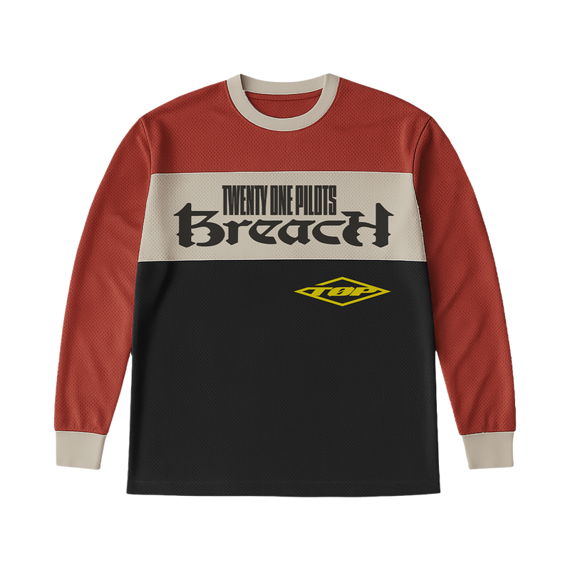 Breach Jersey Long Sleeve | Twenty One Pilots