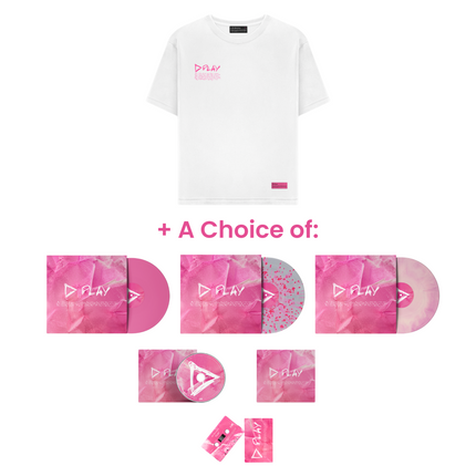 Play White T-Shirt & Album Bundle | Ed Sheeran
