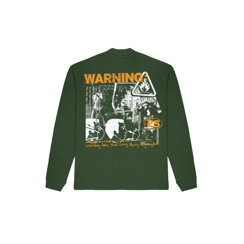 Warning 25 Longsleeve Tee | Green Day
